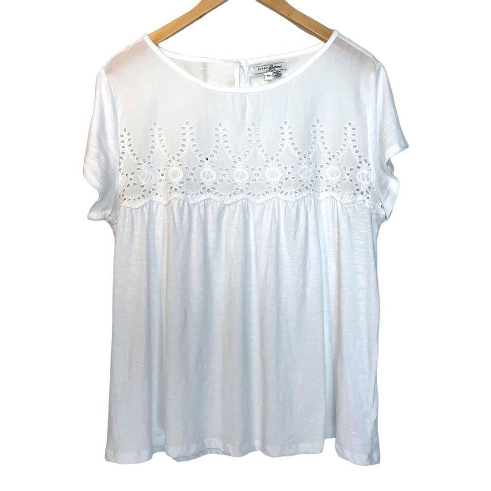 Jachs Girlfriend New York Eyelet T Shirt